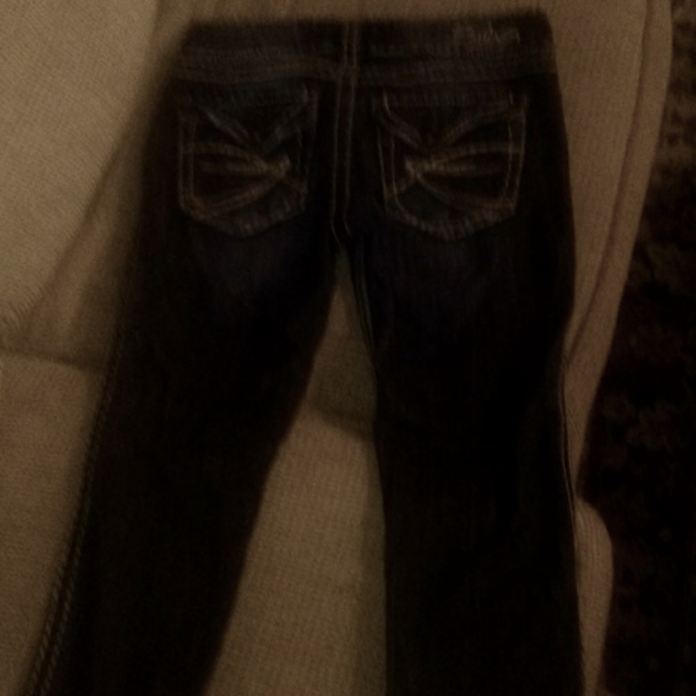 Like NEW SILVER JEAN CAPRI.